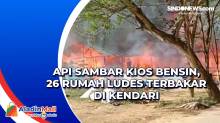 Api Sambar Kios Bensin, 26 Rumah Ludes Terbakar di Kendari