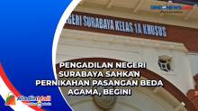 Pengadilan Negeri Surabaya Sahkan Pernikahan Pasangan Beda Agama, Begini Penjelasannya