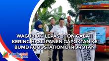 Wagub DKI Lepas 8 Ton Gabah Kering Hasil Panen Gapoktan ke BUMD Foodstation di Rorotan Jakut