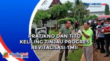 Pratikno dan Tito Keliling Tinjau Progres Revitalisasi TMII