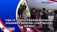 Tiba di Tokyo, Presiden Jokowi Disambut Menteri Luar Negeri Jepang