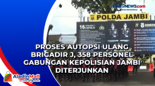 Proses Autopsi Ulang Brigadir J, 358 Personel Gabungan Kepolisian Jambi Diterjunkan