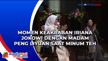 Momen Keakraban Iriana Jokowi dengan Madam Peng Liyuan saat Minum Teh