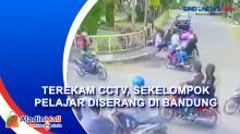 Terekam CCTV, Sekelompok Pelajar Diserang di Bandung