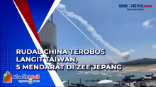 Rudal China Terobos Langit Taiwan, 5 Mendarat di ZEE Jepang