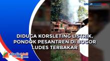 Diduga Korsleting Listrik, Pondok Pesantren di Bogor Ludes Terbakar