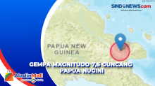 Gempa Magnitudo 7,5 Guncang Papua Nugini
