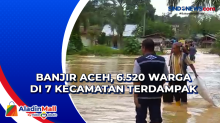 Banjir Aceh, 6.520 Warga di 7 Kecamatan Terdampak