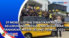 37 Mobil Listrik Dibagikan ke DPD Seluruh Indonesia, Partai Golkar Panaskan Mesin Jelang Pemilu 2024