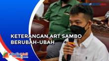 Hakim Tegur Kodir ART Ferdy Sambo Karena Keterangan Berubah-ubah