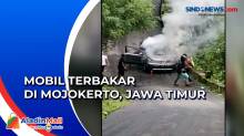 Tidak Kuat Menanjak, Mobil Terbakar di Mojokerto, Jawa Timur