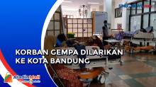 Rumah Sakit Penuh, Korban Gempa Cianjur Dilarikan ke Kota Bandung