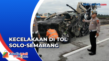 Diduga Mengantuk, Minibus Tabrak Truk di Jawa Tengah