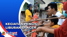 Mancing Ikan, Inilah Keseruan Anak-Anak Lhoknga Aceh Isi Liburan