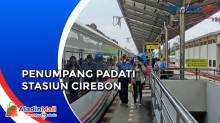 Stasiun Cirebon Dipadati Ribuan Penumpang Jelang Libur Nataru