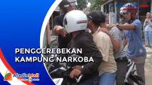 Penggerebekan Kampung Narkoba di Medan, Pemuda Menangis Ditangkap Petugas
