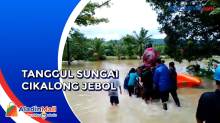 Hujan 12 Jam Lebih, Wilayah Ciemas Sukabumi Dilanda Banjir