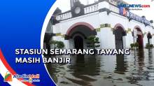 5 Pompa Dikerahkan Sedot Banjir di Stasiun Semarang Tawang