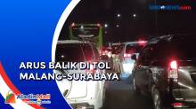 Arus Balik Tahun Baru di Tol Malang Surabaya Padat