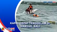 Cuaca Buruk dan Gelombang Tinggi, Kapal Cepat Tenggelam di Gianyar, Bali