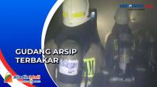 Api Lalap Gudang Arsip STKIP Kusuma Negara Jakarta