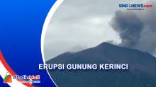 Erupsi Gunung Kerinci, Semburan Abu Vulkanik Mencapai 900 Meter