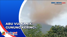 Semburan Abu Vulkanik Gunung Kerinci, Warga Imbau Gunakan Masker saat Aktivitas di Luar Rumah