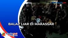 Hendak Balap Liar, Puluhan Anggota Geng Motor Diringkus Polisi di Makassar