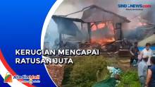 Satu Rumah Warga Ludes Terbakar di Cianjur