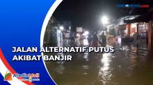 Banjir Terjang Makassar, Jalan Alternatif Menghubungkan 3 Kecamatan Putus