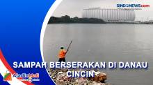 Sampah Berserakan di Danau Cincin Tanjung Priok, Petugas Kesulitan saat Membersihkan