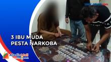 Gerebek 3 IRT Pesta Narkoba di Kendari, Polisi Temukan Puluhan Bungkus Sabu Siap Edar