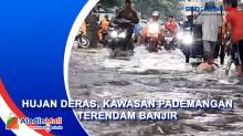 Diguyur Hujan Deras, Kawasan Pademangan Terendam Banjir
