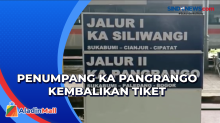 Longsor di Perlintasan Kereta Bogor, Penumpang KA Pangrango Kembalikan Tiket