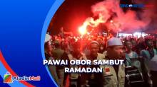 Sambut Ramadan, Ribuan Warga Cileungsi Ikuti Pawai Obor