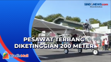 Pesawat Buatan Warga Temanggung Sukses Terbang di Pangkalan TNI AU Adisucipto