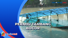 Perahu Tambang Bocor di Surabaya, 8 Penumpang Tercebur ke Sungai