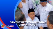 Ribuan Massa, Sambut Kedatangan Anas Urbaningrum di Bandung