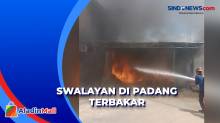 Swalayan dan Dapur Rumah Makan di Padang Terbakar, 13 Unit Damkar Dikerahkan