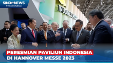 Presiden Jokowi Kunjungi Hannover Messe 2023 dan Resmikan Paviliun Indonesia