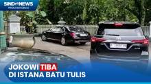 Tiba di Istana Batu Tulis, Presiden Jokowi Hadiri Pengumuman Capres PDIP