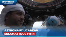 Keren! Astronaut Uni Emirat Arab Ucapkan Selamat Idul Fitri dari Stasiun Luar Angkasa
