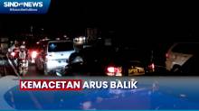 Kemacetan Arus Balik di Tanjakan Lingkar Gentong Arah Jakarta