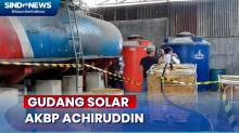 Polisi Geledah Gudang Solar Ilegal yang Diduga Milik AKBP Achiruddin