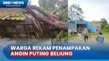 Puluhan Rumah di Cidahu Sukabumi Rusak Diterjang Angin Puting Beliung
