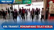 Penumpang Jurusan Manggarai Mengeluh Gegara  KRL Transit di Tebet