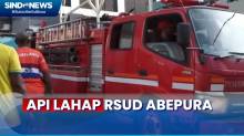 Kebakaran di RSUD Abepura, Pasien Dievakuasi ke Halaman Rumah Sakit