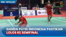 Tampil Penuh Tekanan, Ganda Putri Indonesia Lolos ke Semifinal SEA Games 2023