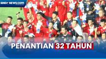 Bantai Thailand 5-2, Timnas Indonesia U-22 Raih Emas SEA GAMES Cabor Sepak Bola setelah 32 Tahun