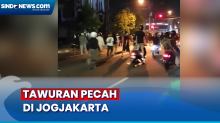 Tawuran Pecah di Kota Jogjakarta, Sejumlah Jalan Ditutup